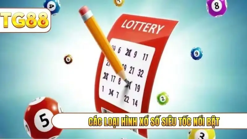 Các loại hình xổ số siêu tốc nổi bật