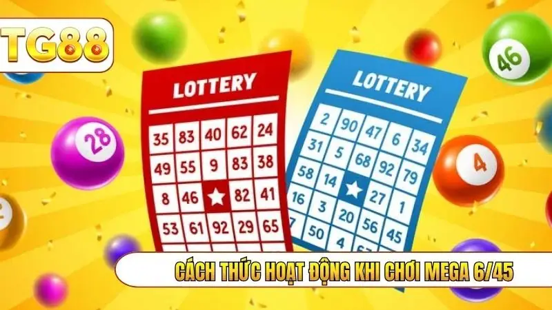 Cách thức hoạt động khi chơi mega 6/45