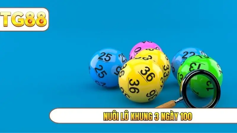 Nuôi lô khung 3 ngày 100