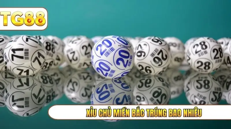 xỉu chủ miền bắc trúng bao nhiêu